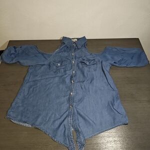 Soulmates Indigo Denim Top